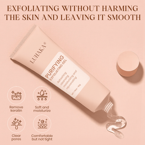 Luhaka® Purifying Exfoliating Gel ACE 1 for Acanthosis Nigricans, Exfoliation, Dark Spots, Skin Tags, and Eczema