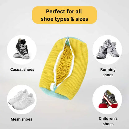 Reusable Laundry Shoe Bag for Washer And Dryer For All Shoe Types And Sizes