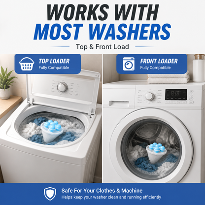Floating Pet Hair Laundry Filter Bags | Reusable Lint Catcher