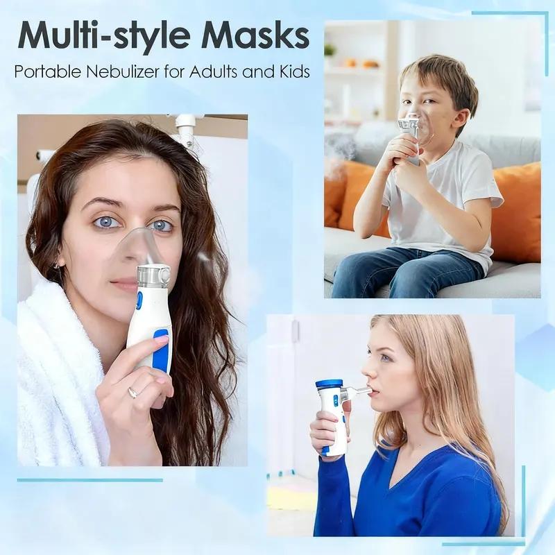 Portable Handheld Nebulizer Machine - Mini Portable Ultrasonic Quiet Nebulizer