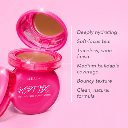 Final 3 Hours: 60% OFF🔥 Luhaka® Peptide Firm Bounce Foundation