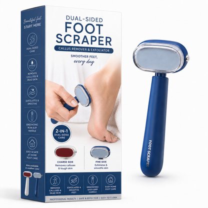 Double-Sided  Foot File Callus Remover & Foot Peeling Mask