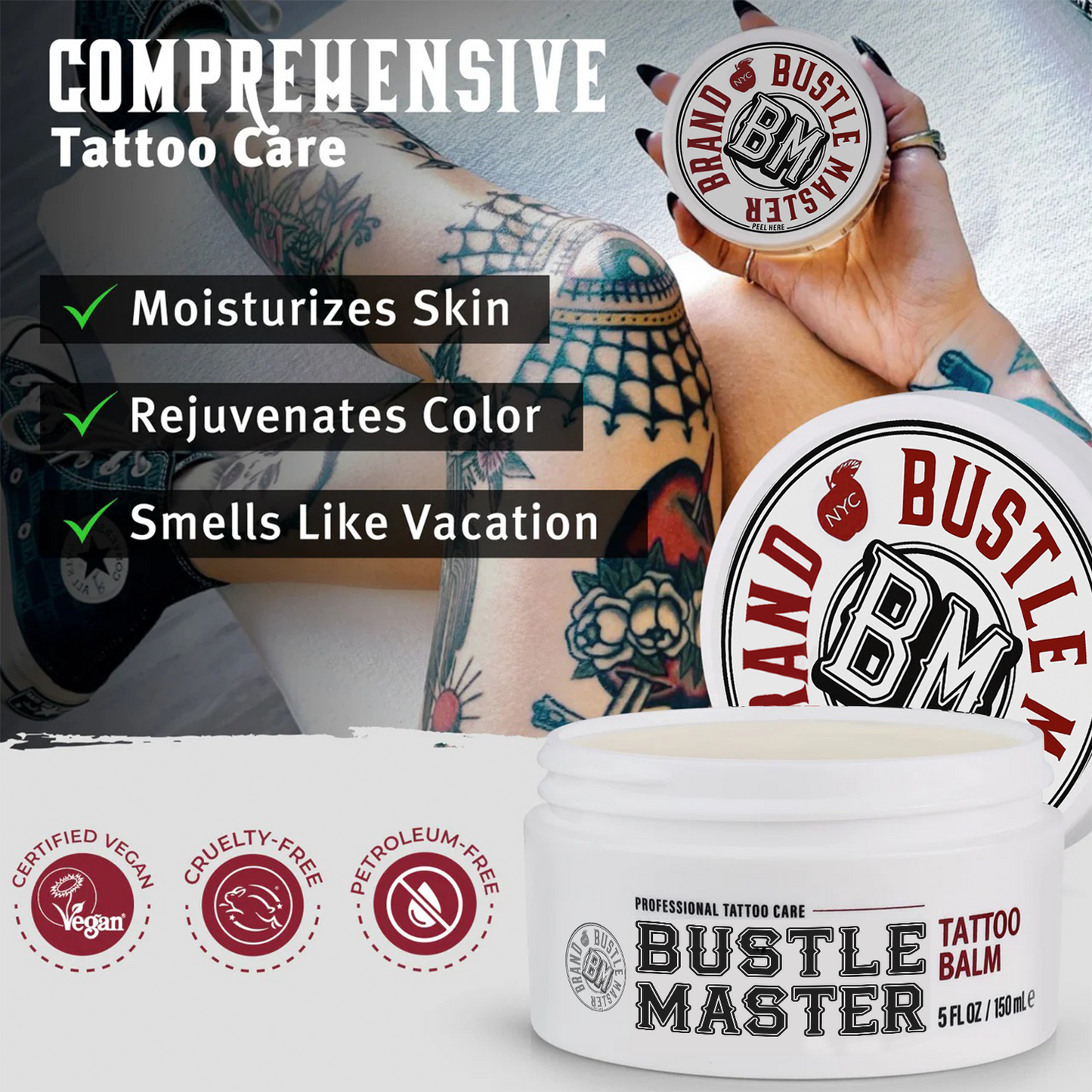 LUHAKA®Deluxe Tattoo Balm – 5 fl oz