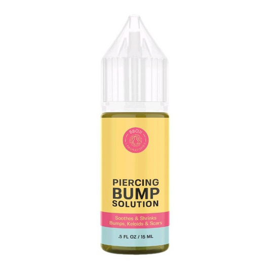 LUHAKA® Piercing Bump Solution I Keloid Bump Removal - Soothing Essential Oil for Piercing Bumps, Keloids & Scars | Nose, Ears, Body