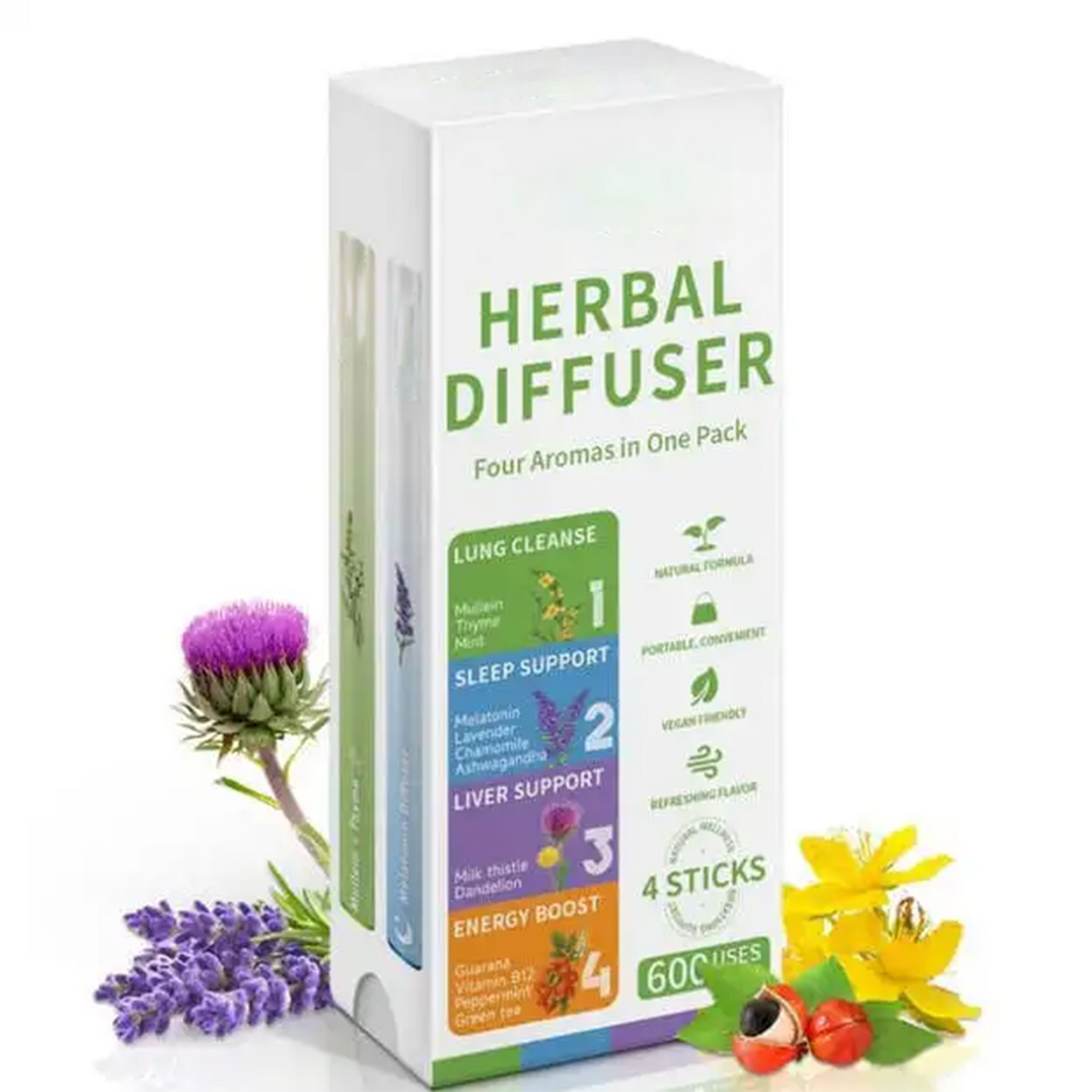 CILIFER® PuffiAir - Pure Herbal Diffuser for Natural Health Support