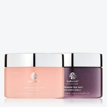 LUHAKA® Guerande Sea Salt Perfume Body Scrub 2 types