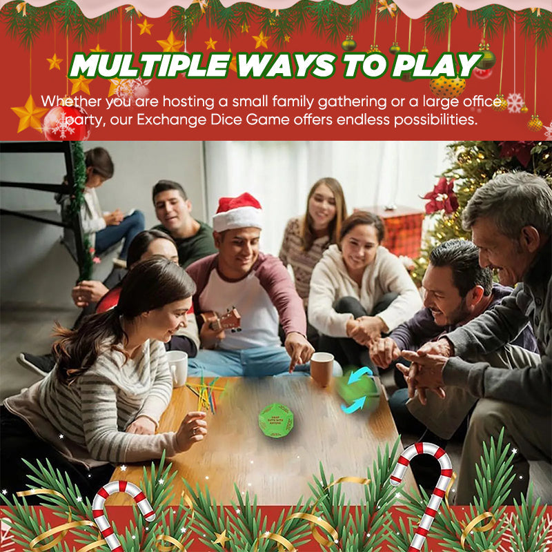 CILIFER® 🎲 Santa Swap Gift Exchange Dice