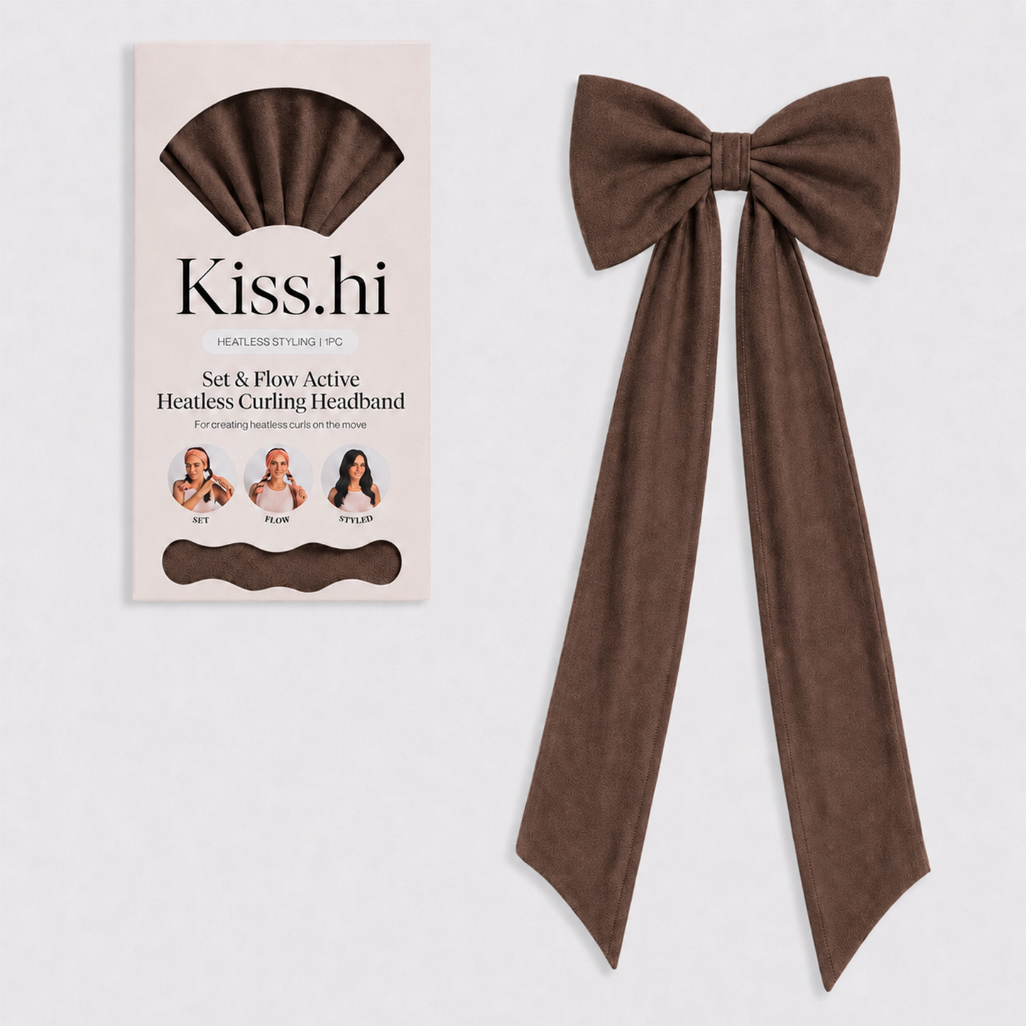 2-in-1 Heatless Curling Headband