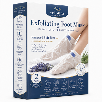 Double-Sided  Foot File Callus Remover & Foot Peeling Mask