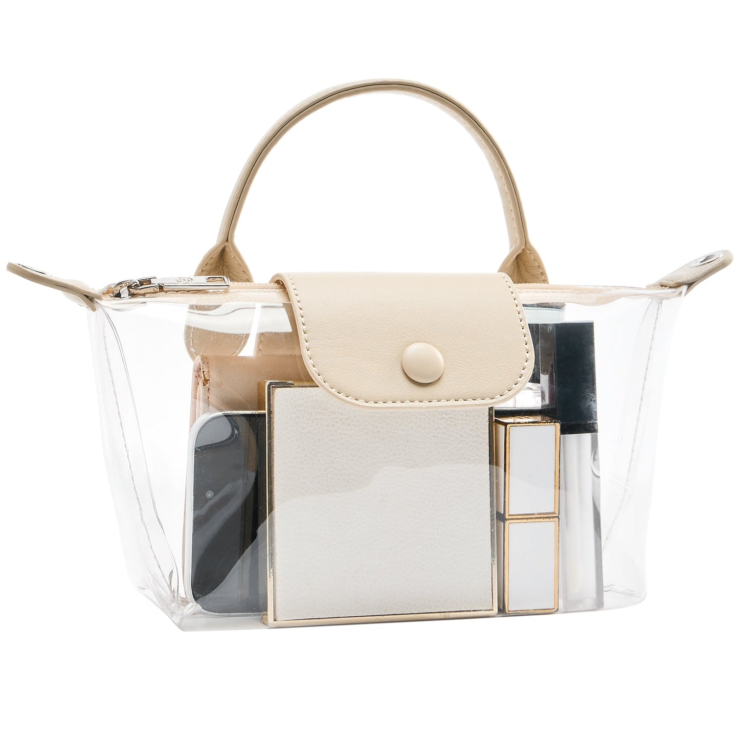 SFRCORD® PVC Bag Clear Stadium Approved Crossbody Handbags For Concerts Sports Events