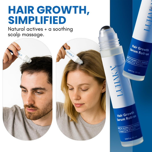 Luhaka® Rosemary Hair Growth Serum Roll