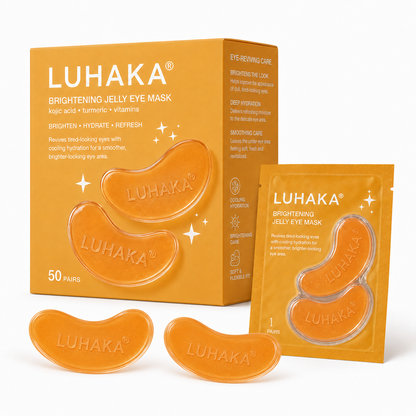 LUHAKA® Turmeric Kojic Acid Jelly Eye Masks