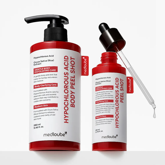 medloube Hypochlorous Acid Rice Peel Shot Duo