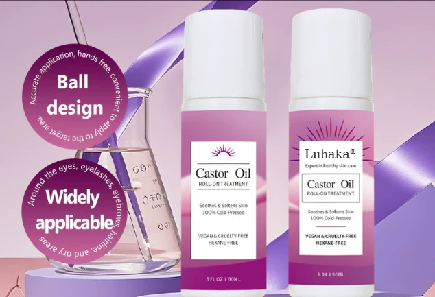 LUHAKA® Organic Castor Oil Pack Wrap Kit - Soothing Castor Oil Packs. Heat Compress for Abdomen. Joints. Overall Health