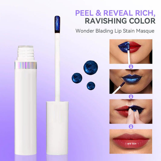 LUHAKA®Smudge-proof Tear-On Lip Gloss for a Splash! Lip Stain Masque