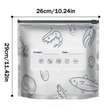Aluminium Foil Food Storage Bags Set