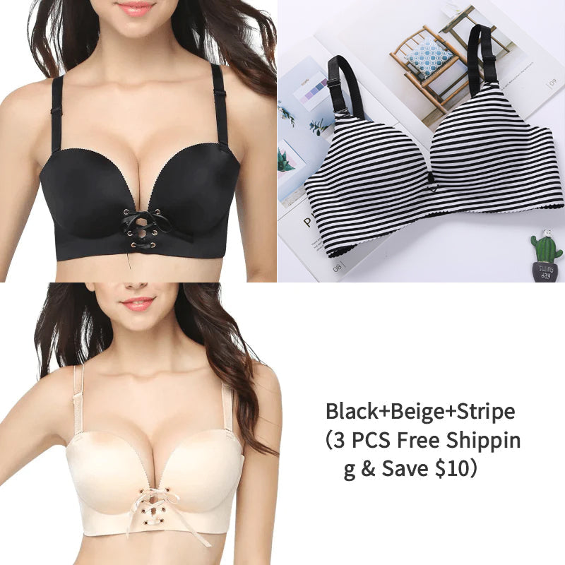 SFRCORD® Lace Push-Up Bra