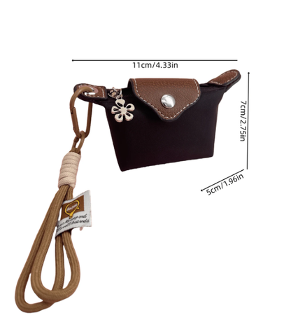 SFRCORD® Coin Purse Mini Tote Bag.Dumpling bag.