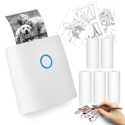 CILIFER® Mini Sticker Printer-2 Inch Bluetooth Thermal Pocket Printer