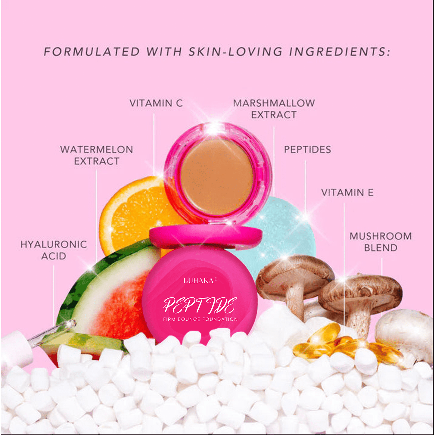 Final 3 Hours: 60% OFF🔥 Luhaka® Peptide Firm Bounce Foundation