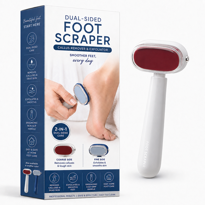 Double-Sided  Foot File Callus Remover & Foot Peeling Mask