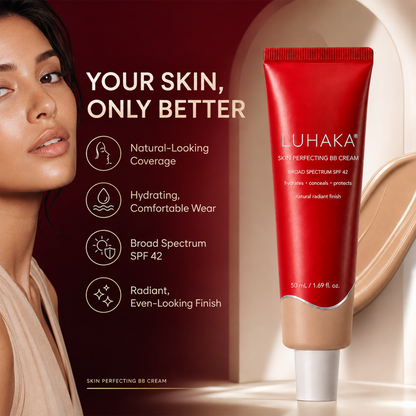 LUHAKA® Perfect Cover BB Cream | SPF 42 PA+++（1.69 oz）