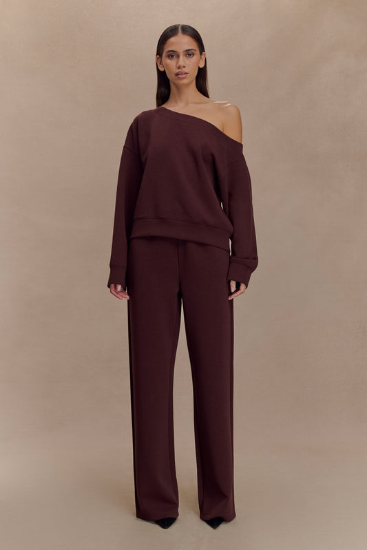 SFRCORD® Plum colored sports suit