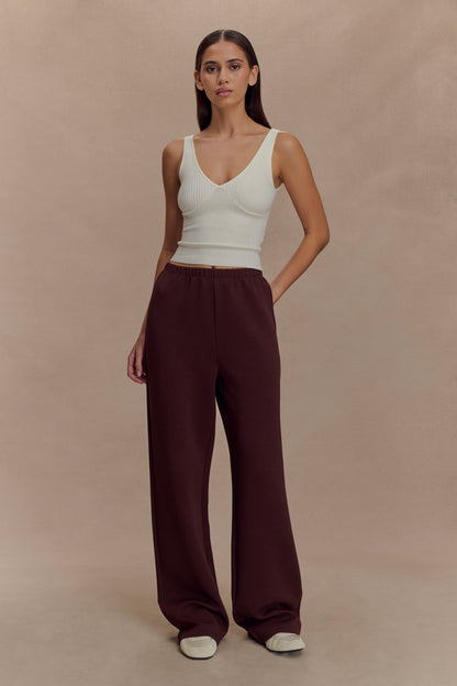 SFRCORD® Plum colored sports suit
