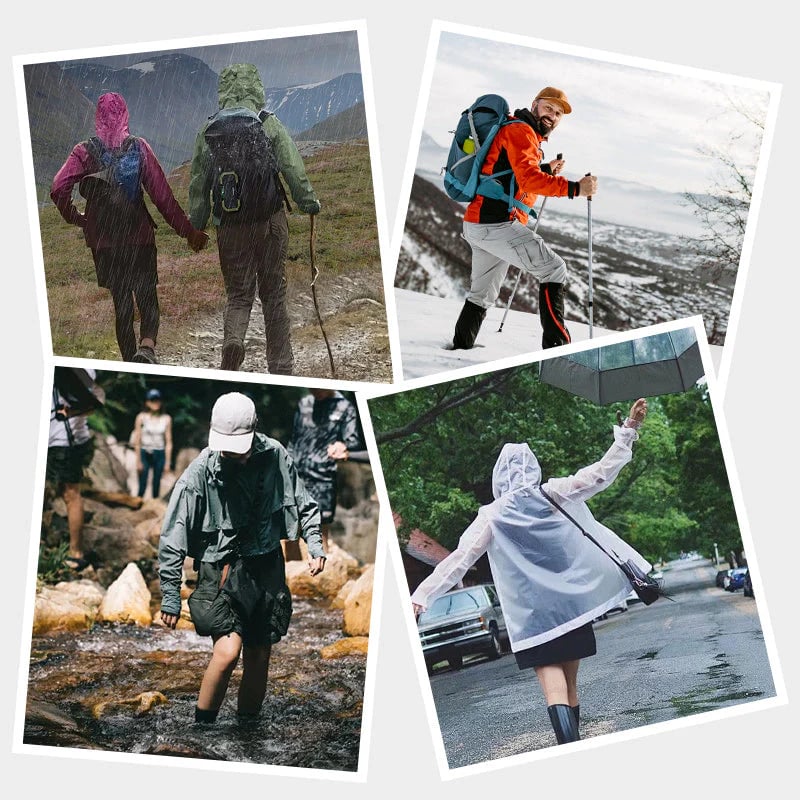 Waterproof Rain Shoe Cover – Non-slip sole & easy on/off – Reusable.