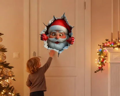Santa Claus Wall Sticker - Christmas Décor