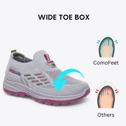 Women Orthopedic Shoes Breathable Arch-support Slip-on Casual Daily Wear
