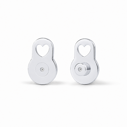 14K Yellow Gold Plated Lobe Lifters for Heavy Earrings for Women - Earring Backs for Droopy Ears
