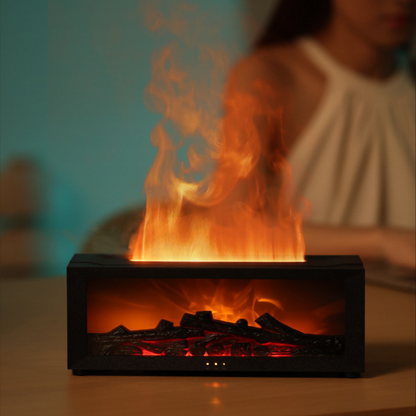 CILIFER® Flame Humidifier Fireplace Aromatherapy Diffuser