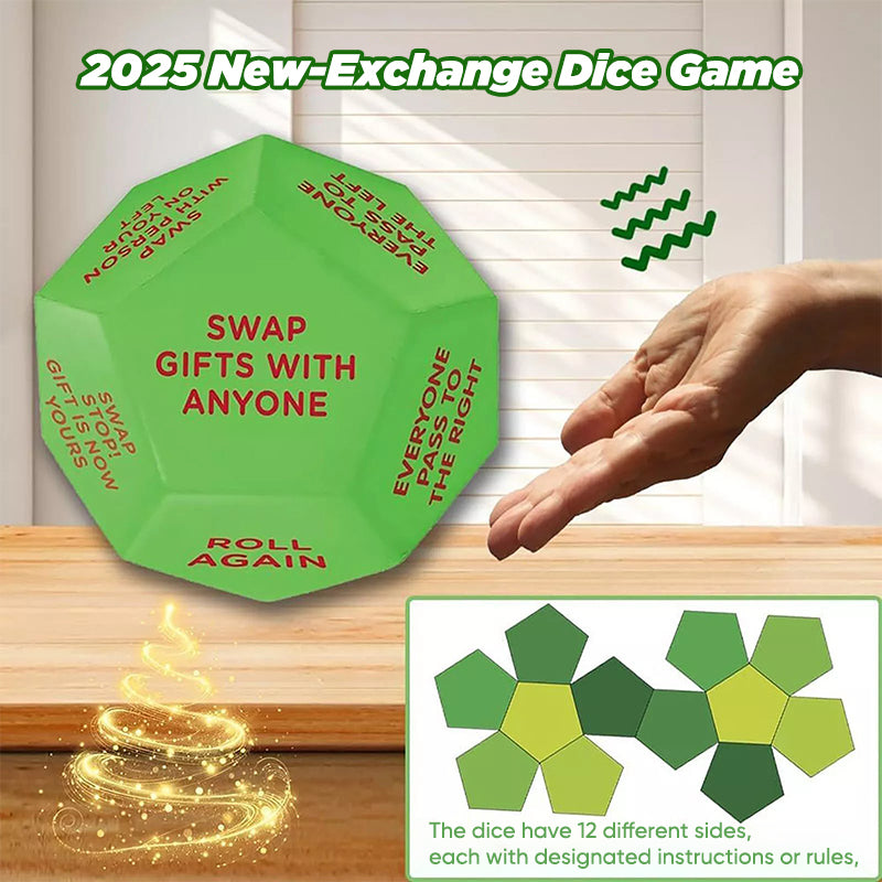 CILIFER® 🎲 Santa Swap Gift Exchange Dice