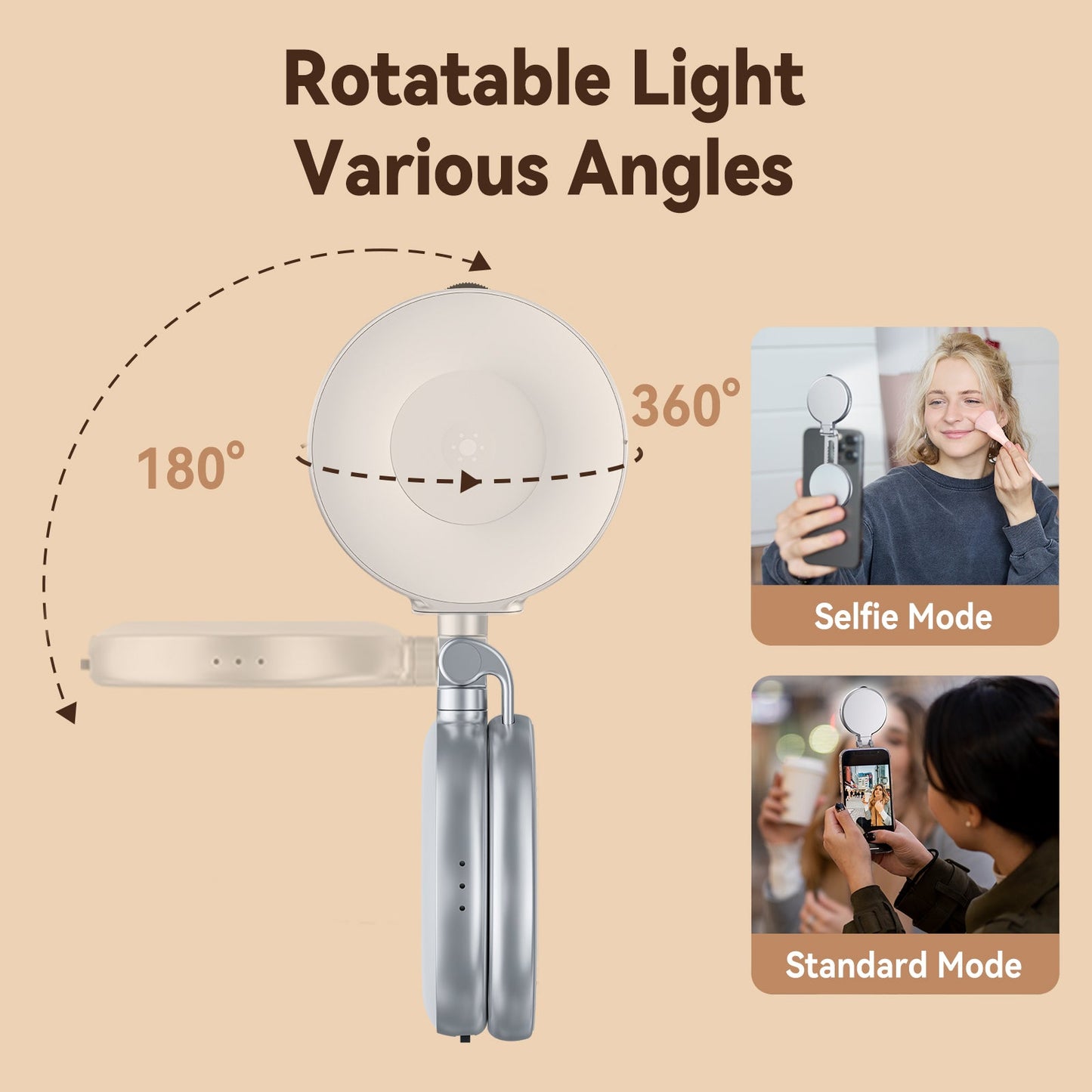 CZTICLE® Magnetic Selfie Ring Light