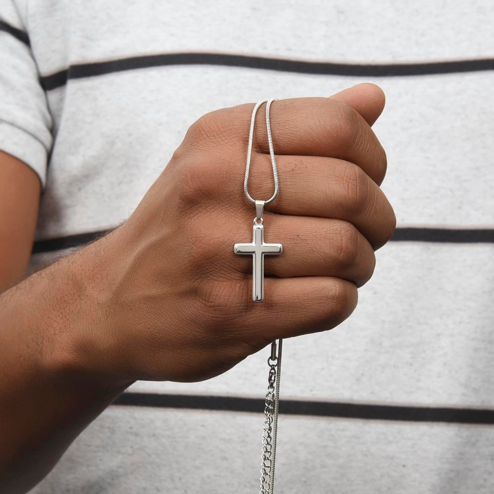 Oneswear® 🔥 Grandson. Never Lose Faith - Cross Necklace