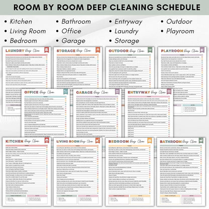 CILIFER® ADHD Cleaning & Organizing Toolkit - Chore Planner