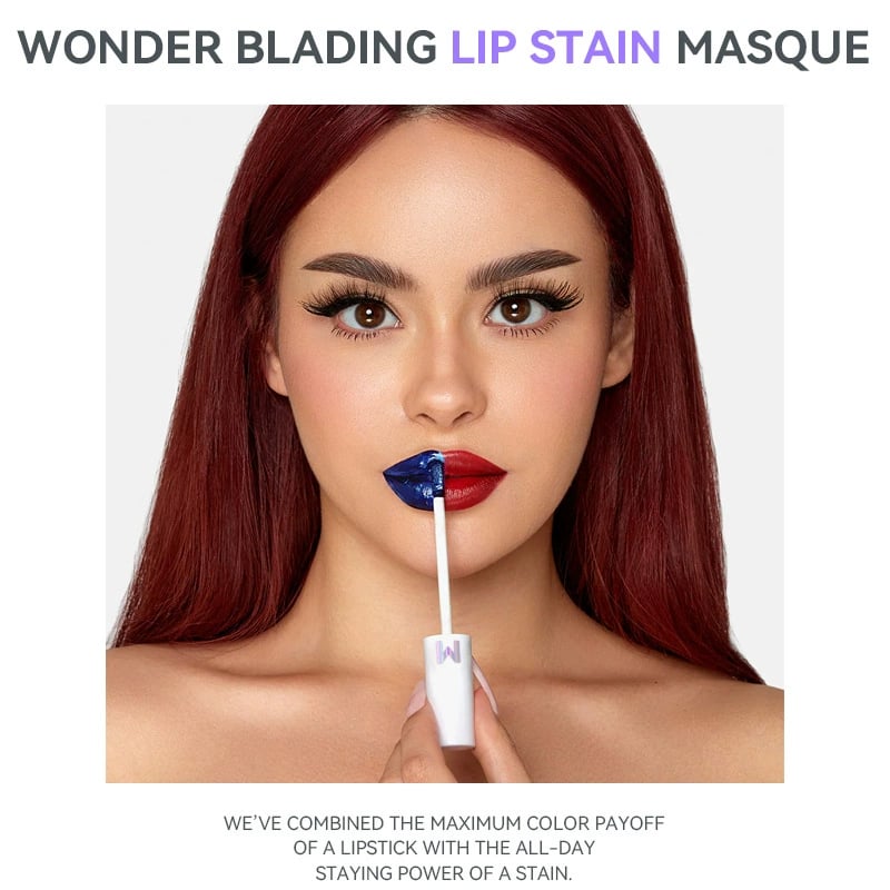 LUHAKA®Smudge-proof Tear-On Lip Gloss for a Splash! Lip Stain Masque