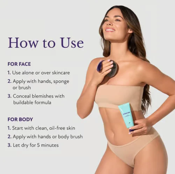 LUHAKA® All-in-one moisturizer, concealer & coverage.