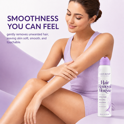 LUHAKA® Spray Hair Remover with Skin - Loving Ingredients, 5 oz