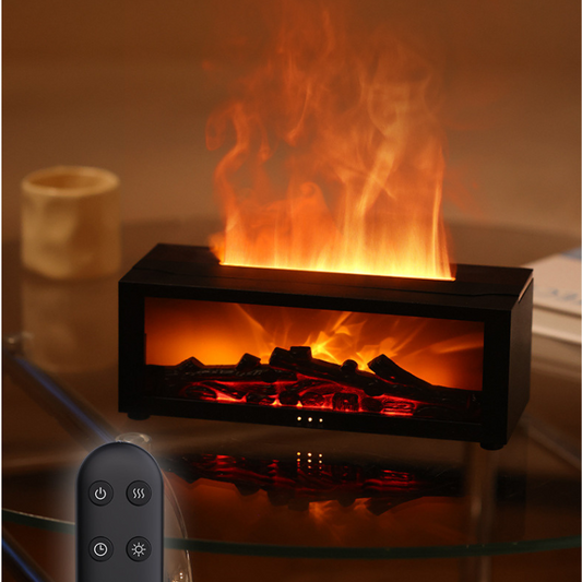 CILIFER® Flame Humidifier Fireplace Aromatherapy Diffuser