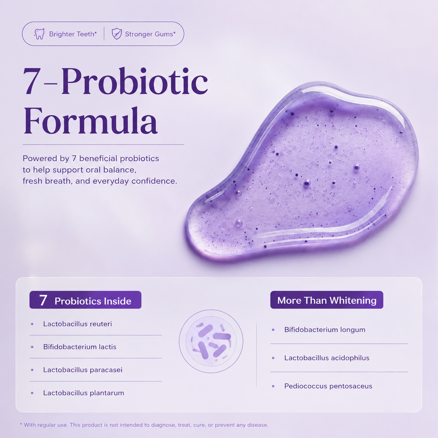 KISSHI 7Pro Probiotic Whitening Toothpaste