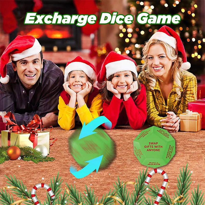 CILIFER® 🎲 Santa Swap Gift Exchange Dice