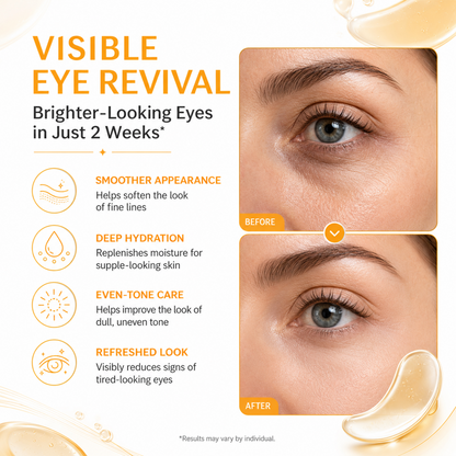 LUHAKA® Turmeric Kojic Acid Jelly Eye Masks