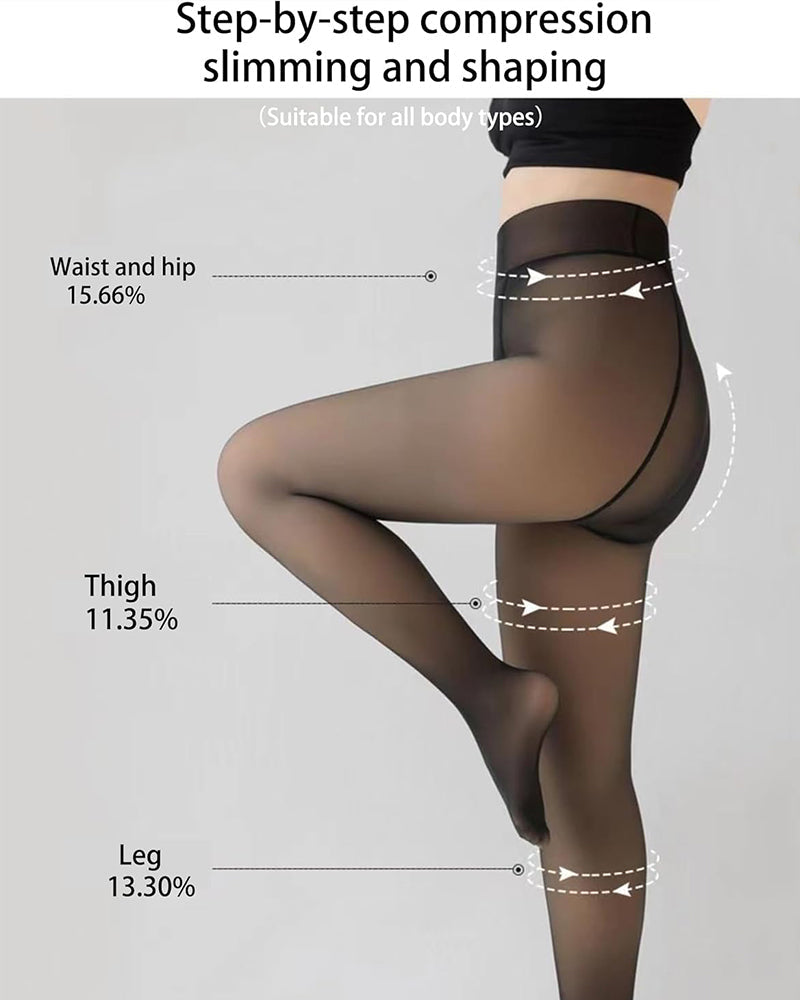 Cilifer® Translucent Fleece Lined Tights