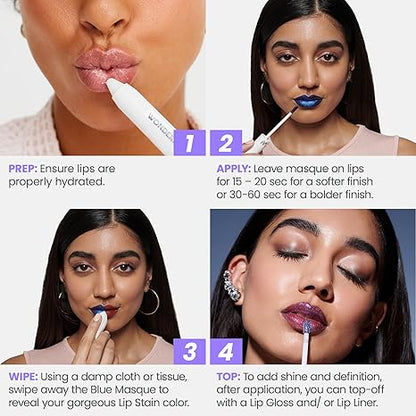 LUHAKA®Smudge-proof Tear-On Lip Gloss for a Splash! Lip Stain Masque