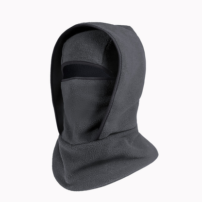 SFRCORD® Winter warm hat and scarf integrated cycling face mask, sports ski head cover, neck guard, windproof and cold-proof.