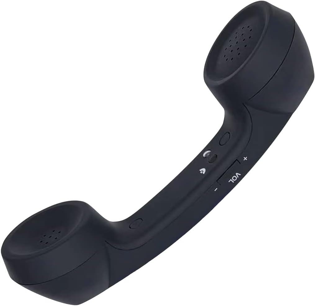 CILIFER® Retro Phone Handset with Wireless Bluetooth and USB Handsets for Cell Phones Radiation-Proof Comfortable Call.