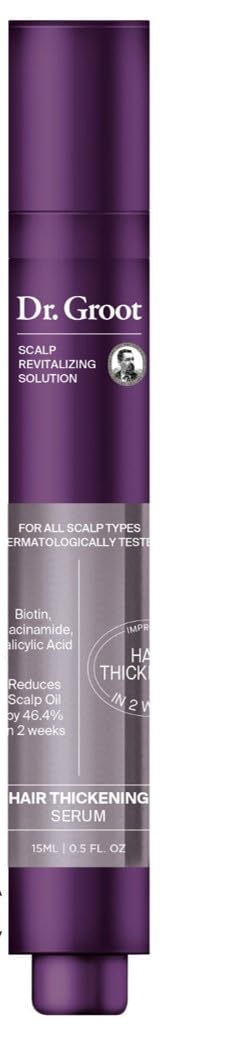 LUHAKA®  Award-Winning Hair Thickening Serum for Hair Loss. Thinning Hair. Korean Hair Care. Scalp Treatment. Clinically Tested. Thicker Hair. Reduces Oil. Roll On