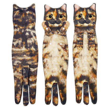 CILIFER® 🎁 Early Christmas Sale — Up to 49% OFF! 🎅 Funny Cat Hand Towels